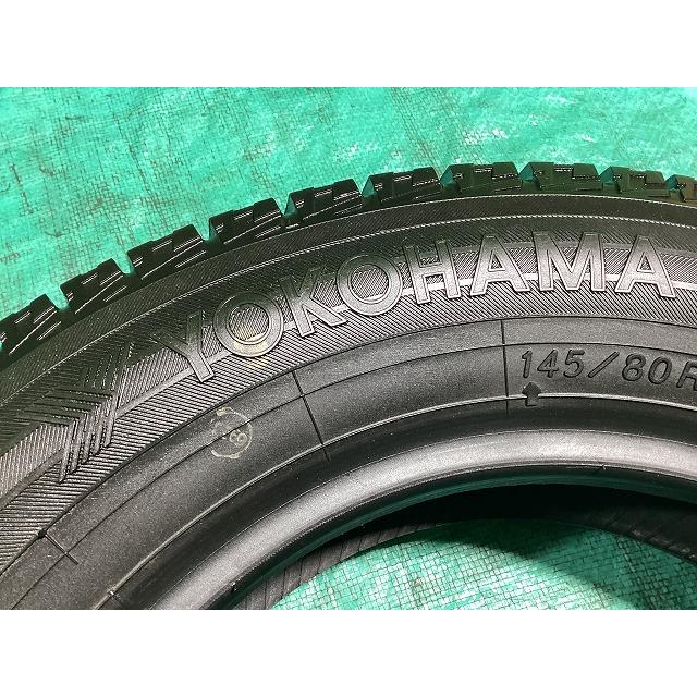 YOKOHAMA ヨコハマ IG50+ 145/80R12 2021年製 冬タイヤ スタッドレスタイヤ 4本セット NA5-1 GSの画像