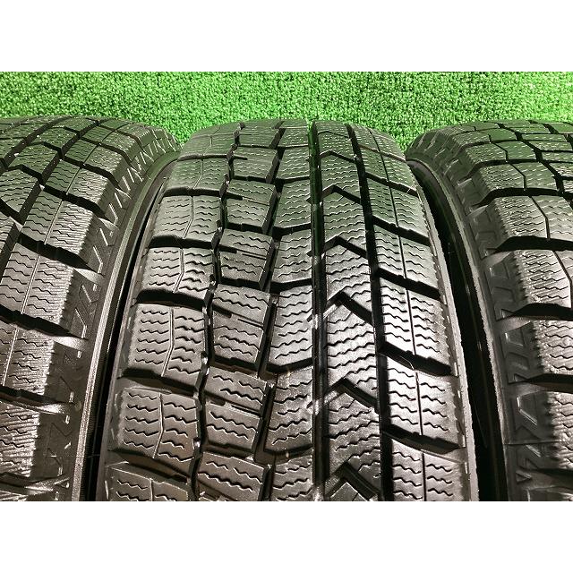 ガリ無し 美品 新品同様 20年ダンロップ製 スタッドレスタイヤWM02 社外アルミ付 155/65R13⑯ WINTER MAXX 02 DUNLOP ダンロップ WM02 155/65R13 2025年製 冬タイヤ