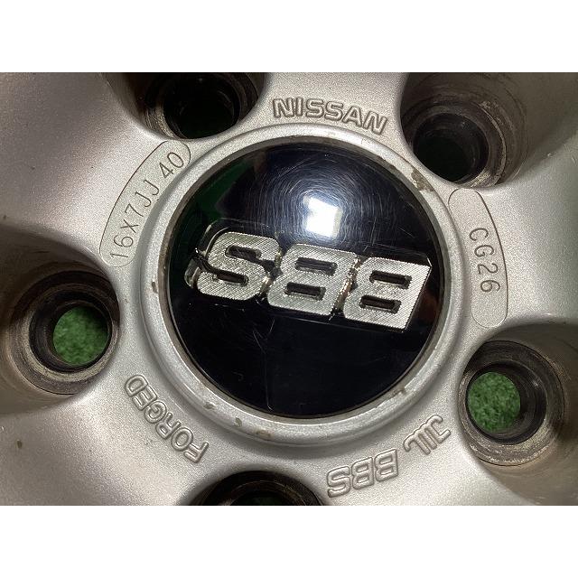 BBS 日産純正オプション BBS CG26 16インチアルミホイール 7J ＋40 5H