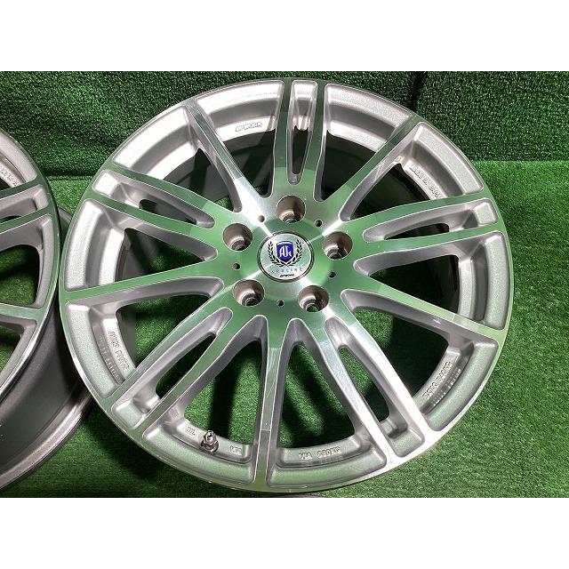 WORK ワーク ARKLINE AL02 17インチアルミホイール 7J ＋53 5H PCD114.3 4本セット M4-1 EM ...
