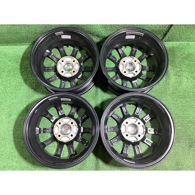 レアマイスター エルベVスポーク 14インチアルミホイール 5.5J ＋38 4H PCD100 4本セット I0-4 EMの画像