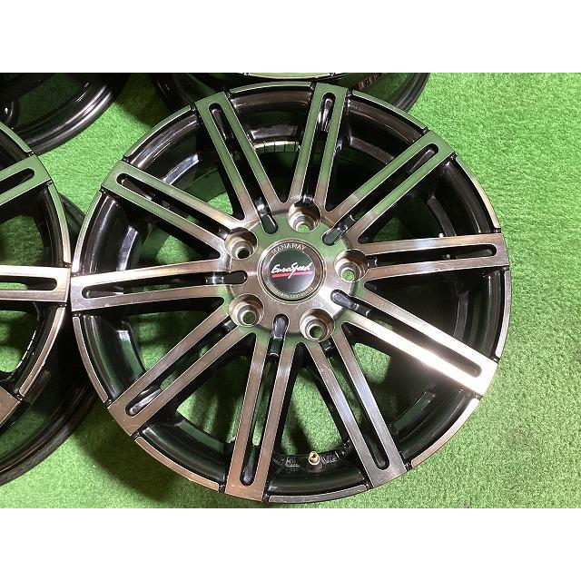 マナレイ ユーロスピード 15インチアルミホイール 6J ＋52 5H PCD114.3 4本セット G0-4 GSの画像