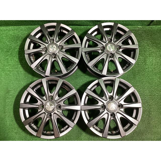 アルミホイル４本セット YFC GRASS 13インチアルミホイール 4J ＋42 4H PCD100 4本セット A1-3