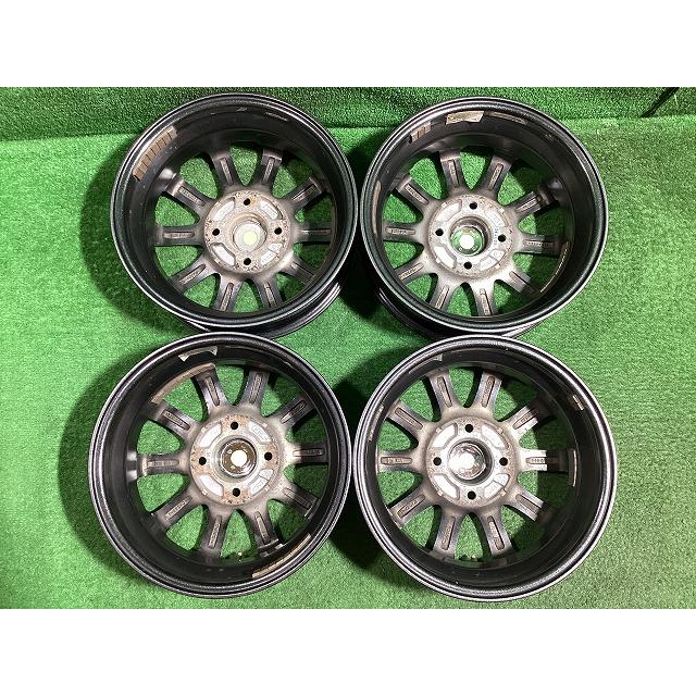YFC GRASS 13インチアルミホイール 4J ＋42 4H PCD100 4本セット A1-3