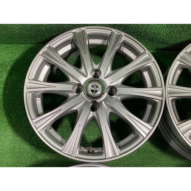 weds ジョーカー 15インチアルミホイール 5.5J ＋42 4H PCD100 4本セット L2-1 GSの画像