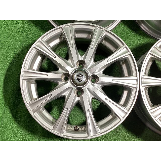 weds ジョーカー 15インチアルミホイール 5.5J ＋42 4H PCD100 4本セット L2-1 GSの画像