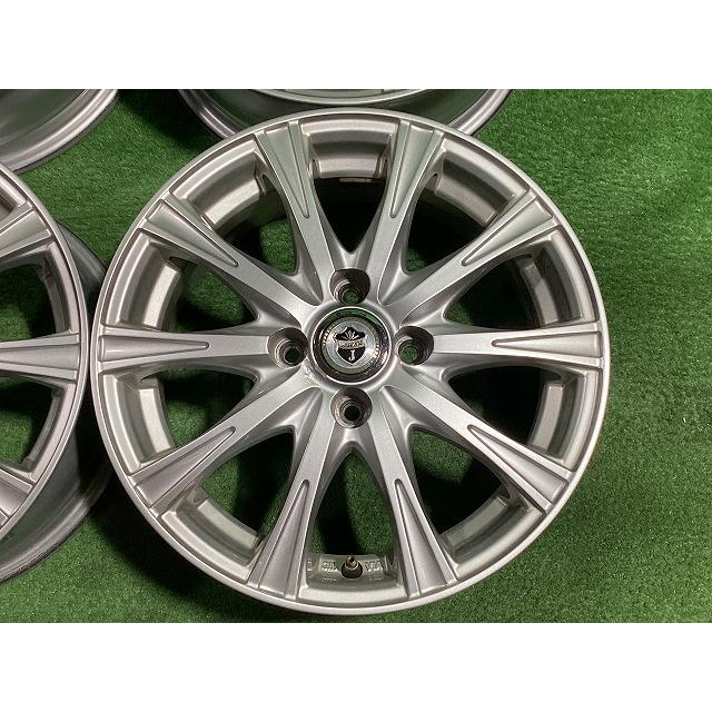 weds ジョーカー 15インチアルミホイール 5.5J ＋42 4H PCD100 4本セット L2-1 GSの画像
