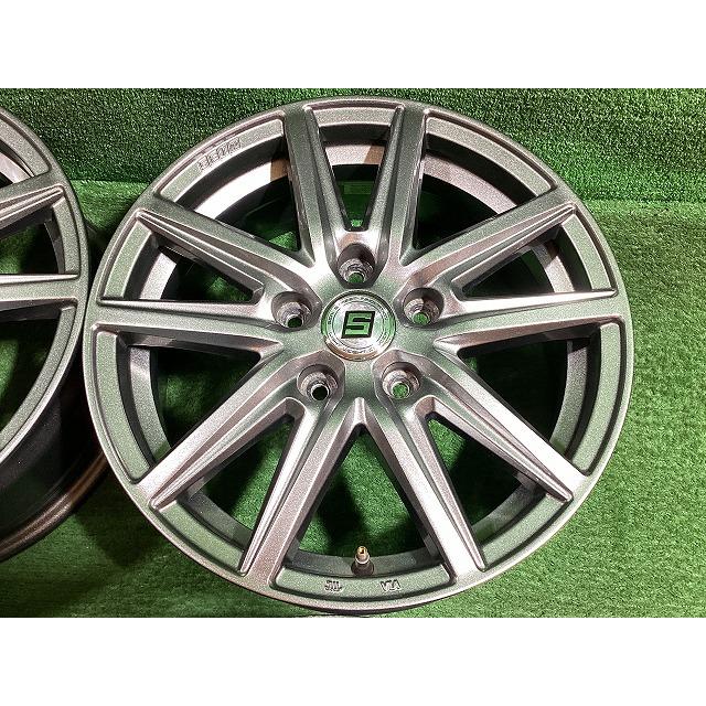共豊 SEIN SS 16インチアルミホイール 6.5J ＋53 5H PCD114.3 4本セット M4-4  GSの画像