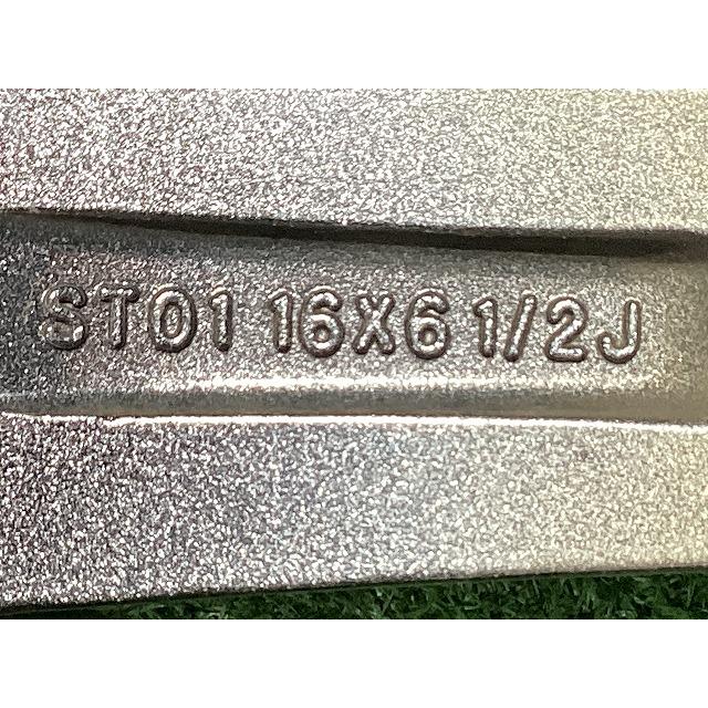 共豊 SEIN SS 16インチアルミホイール 6.5J ＋53 5H PCD114.3 4本セット M4-4  GSの画像