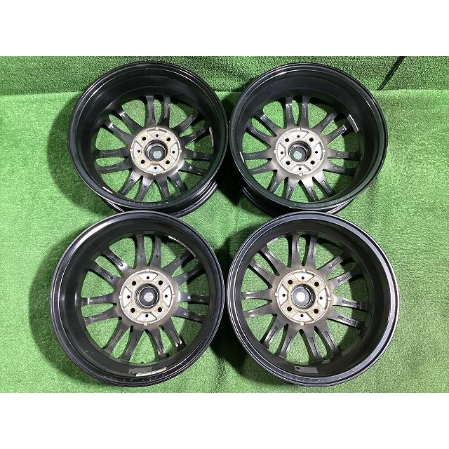 フジ BRANDLE G72 15インチアルミホイール 4.5J ＋45 4H PCD100 4本セット A3-3 GSの画像