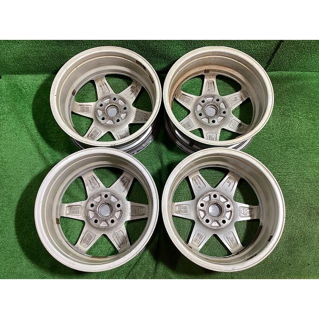 TECMAG Type 206R  16インチアルミホイール 6.5J ＋50 5H PCD112 4本セット 外棚14 GSの画像