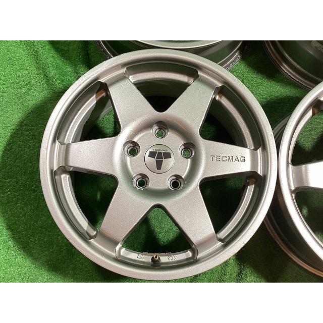 TECMAG Type 206R  16インチアルミホイール 6.5J ＋50 5H PCD112 4本セット 外棚14 GSの画像