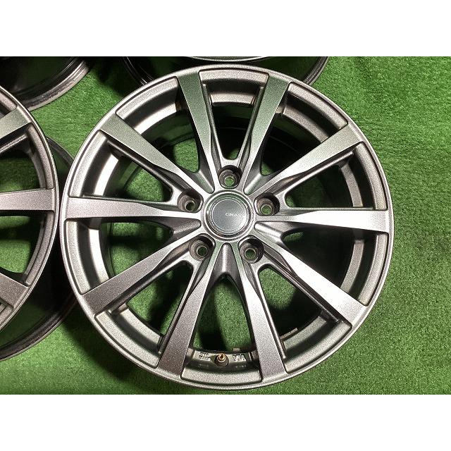 YFC GRASS 16インチアルミホイール 6.5J ＋53 5H PCD114.3 4本セット H1-1 GSの画像