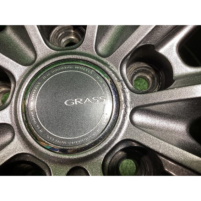 YFC GRASS 16インチアルミホイール 6.5J ＋53 5H PCD114.3 4本セット H1-1 GSの画像