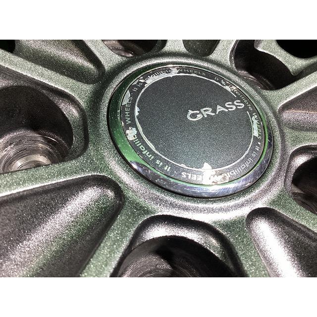 YFC GRASS 16インチアルミホイール 6.5J ＋53 5H PCD114.3 4本セット H1-1 GSの画像