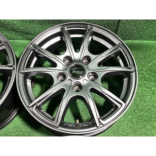 ヴェルザンディ PW-S10 15インチアルミホイール 6J ＋45 5H PCD114.3 4本セット G0-3 GSの画像