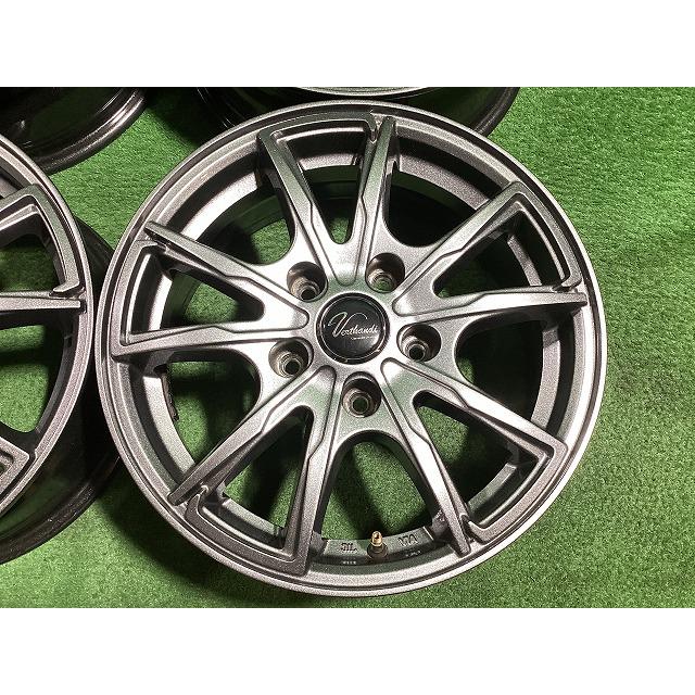 ヴェルザンディ PW-S10 15インチアルミホイール 6J ＋45 5H PCD114.3 4本セット G0-3 GSの画像