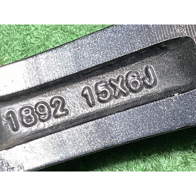 ヴェルザンディ PW-S10 15インチアルミホイール 6J ＋45 5H PCD114.3 4本セット G0-3 GSの画像