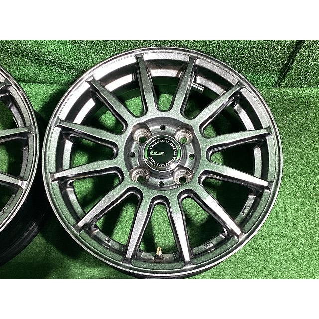 インターミラノ LCZ012 14インチアルミホイール 5.5J ＋38 4H PCD100 4本セット I2-2 GSの画像