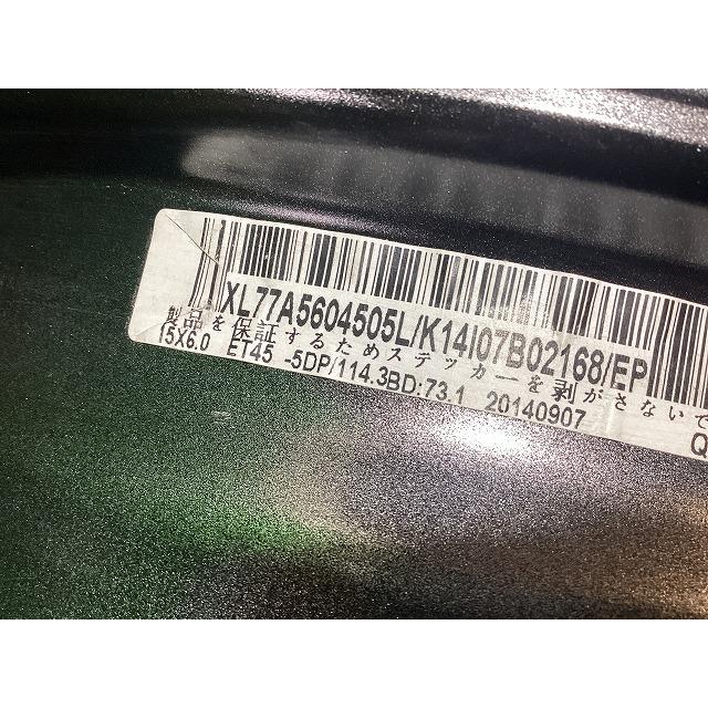 A-TECH シュナイダー 15インチアルミホイール 6J ＋45 5H PCD114.3 4本セット E2-4 GSの画像