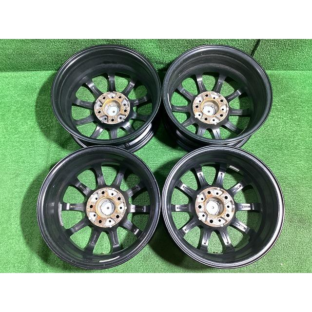 A-TECH シュナイダー 15インチアルミホイール 6J ＋45 5H PCD114.3 4本セット E2-4 GSの画像