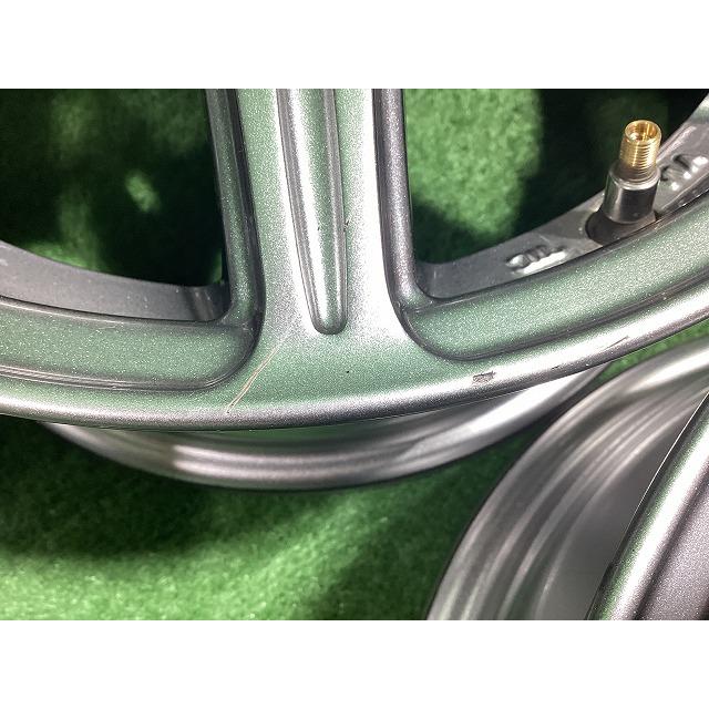 ブリヂストン ZART 14インチアルミホイール 5.5J ＋39 4H PCD100 4本セット I0-3  GSの画像