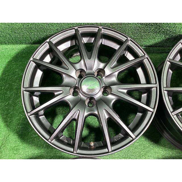 Weds VELVA SPORT  15インチアルミホイール 6J ＋43 5H PCD100 4本セット C1-4  GSの画像