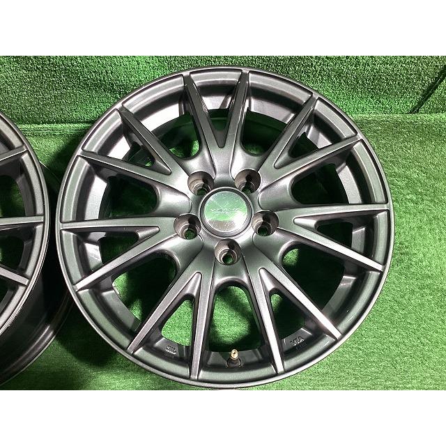 Weds VELVA SPORT  15インチアルミホイール 6J ＋43 5H PCD100 4本セット C1-4  GSの画像