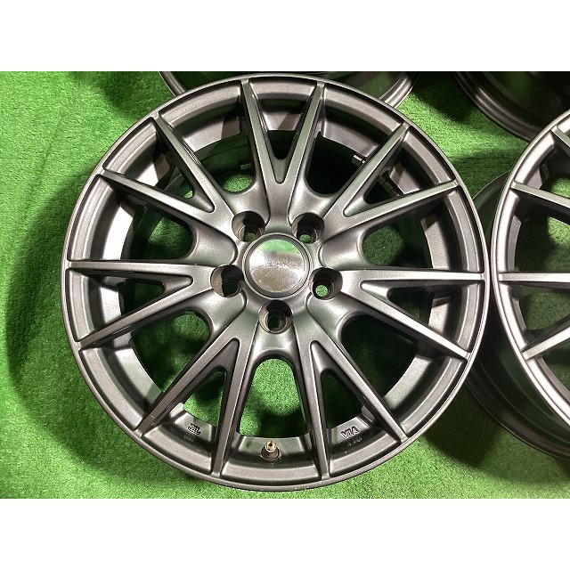 Weds VELVA SPORT  15インチアルミホイール 6J ＋43 5H PCD100 4本セット C1-4  GSの画像