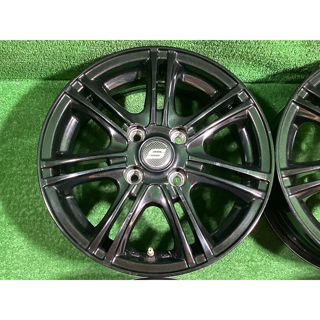 レアマイスター ELBE SW-7 14インチアルミホイール 5.5J ＋47 4H PCD100 4本セット I3-1 GSの画像