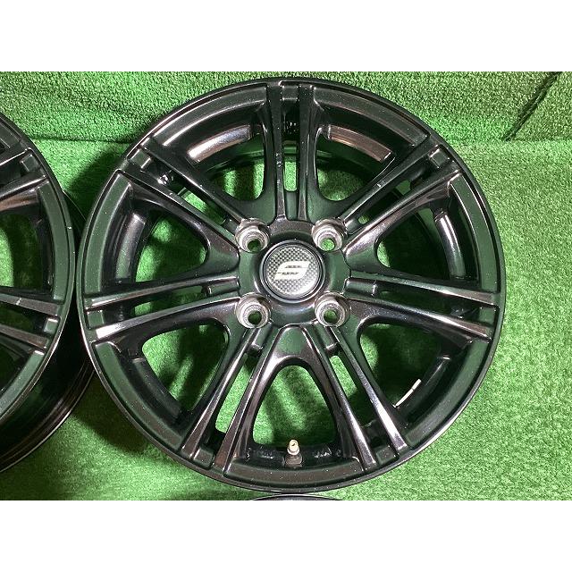 レアマイスター ELBE SW-7 14インチアルミホイール 5.5J ＋47 4H PCD100 4本セット I3-1 GSの画像