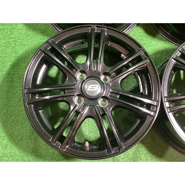 レアマイスター ELBE SW-7 14インチアルミホイール 5.5J ＋47 4H PCD100 4本セット I3-1 GSの画像
