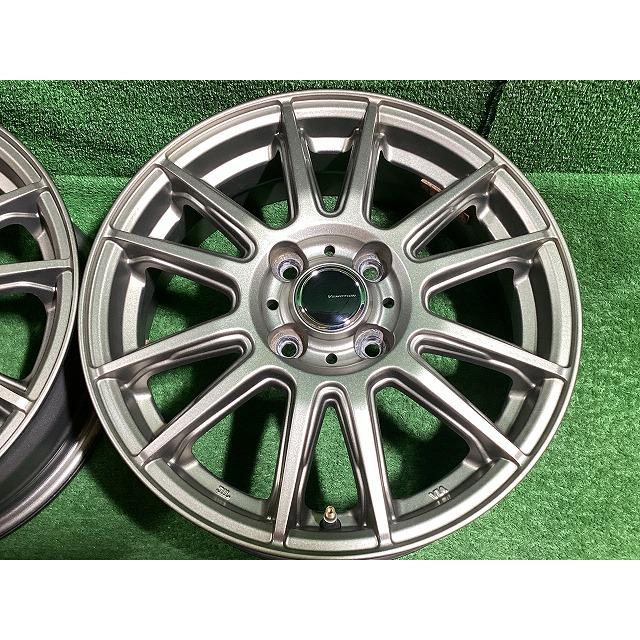 TOPY V-EMOTION TS6 15インチアルミホイール 5.5J ＋50 4H PCD100 4本 