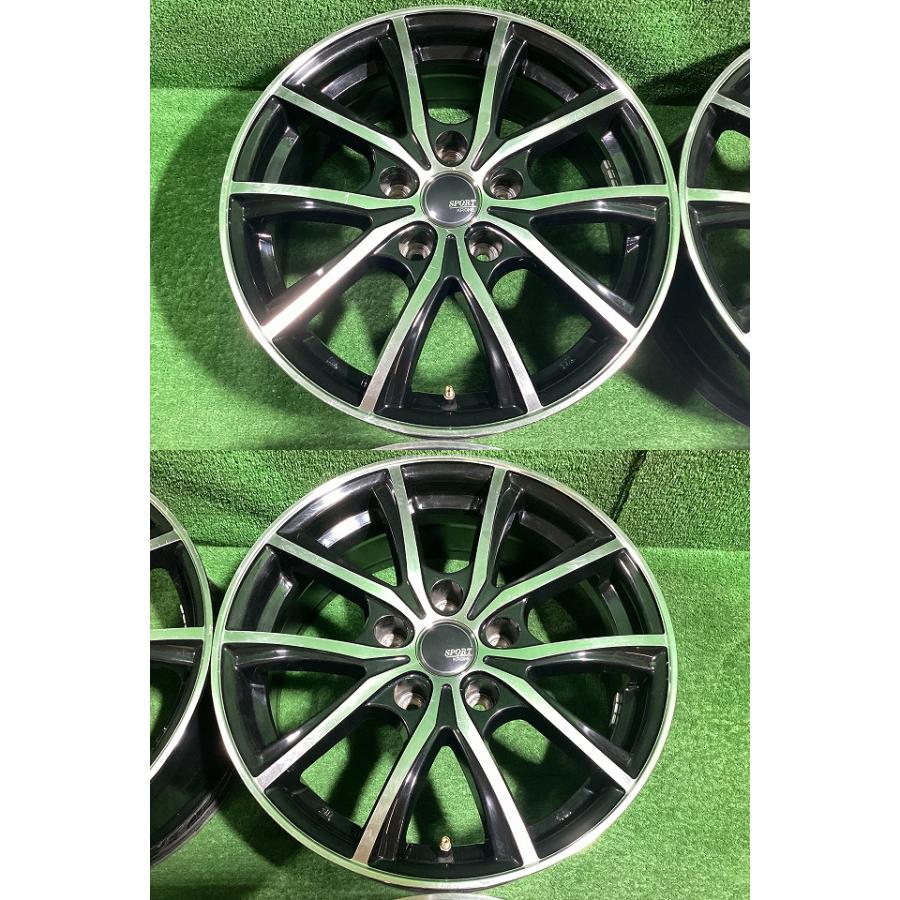 イエローハット（YellowHat） SPORT KRONE 16インチアルミホイール 6.5