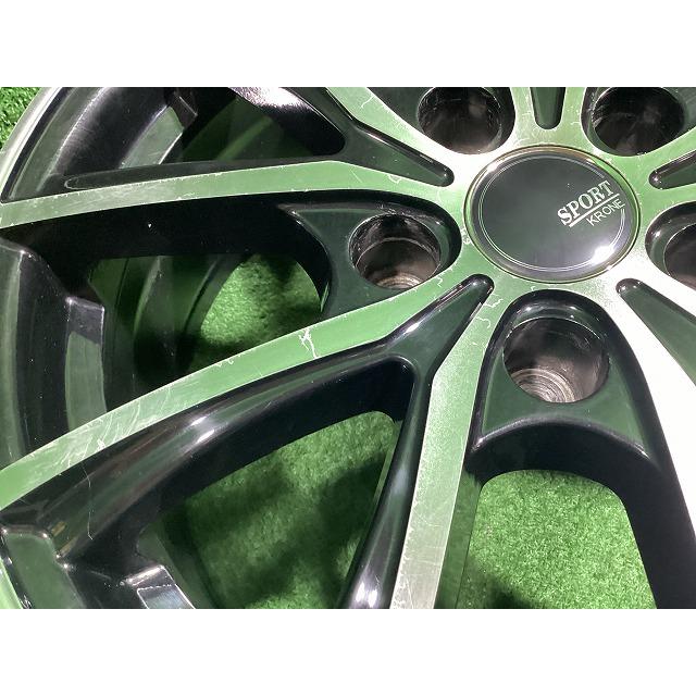 イエローハット（YellowHat） SPORT KRONE 16インチアルミホイール 6.5