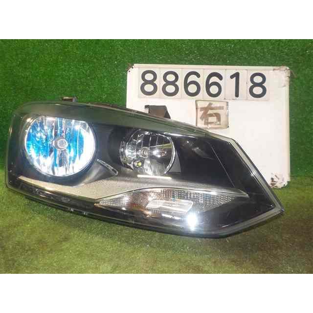 VW ポロ DBA-6RCBZ 右 ヘッドライト ハロゲン VW ポロ DBA-6RCBZ 右 ヘッドライト ヘッドランプ # ヘラー 1LE 247