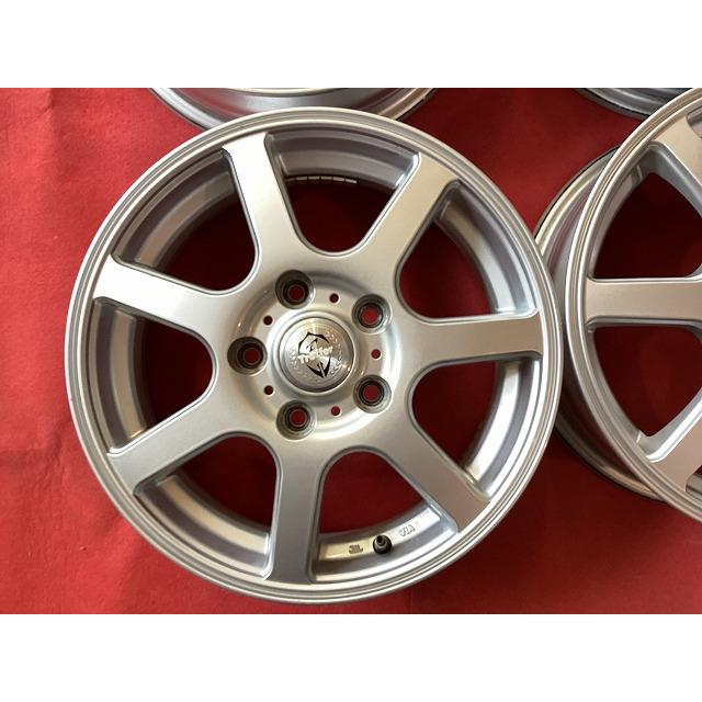 Weds Treffer 15インチアルミホイル R15X 5.0JJ+50 PCD114.3 5穴 a