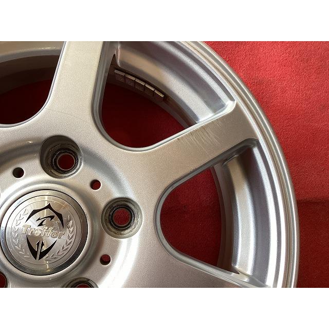 Weds Treffer 15インチアルミホイル R15X 5.0JJ+50 PCD114.3 5穴 a 