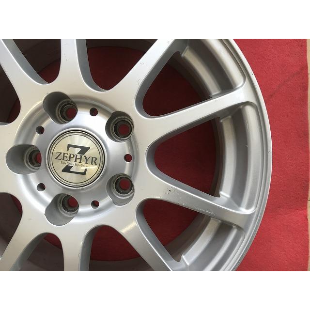 ZEPHYR ゼファー 15インチアルミホイール 15x6j+45 114.3 5穴 a ZEPHYR ゼファー 15インチアルミホイール 15x6j+45 114.3 5穴 a