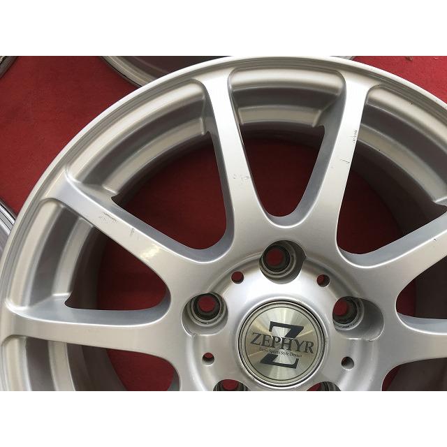 ZEPHYR ゼファー 15インチアルミホイール 15x6j+45 114.3 5穴 a