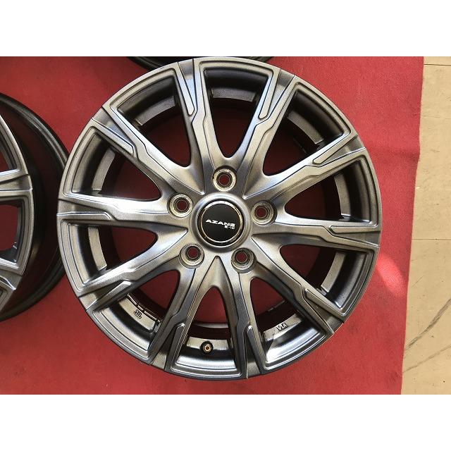 AZANE E-10 アザーネ 15インチアルミホイール 15x6j+53 PCD114.3 5穴 a