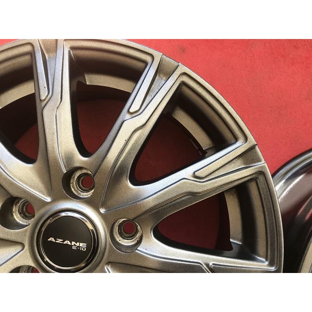 AZANE E-10 アザーネ 15インチアルミホイール 15x6j+53 PCD114.3 5穴 a