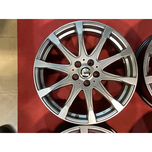 GRAMPUS グランパス 17インチアルミホイール 17x7J+48 PCD100 5穴 a