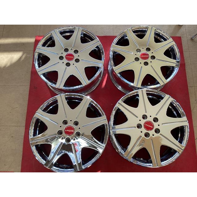 LEGZAS 17インチアルミホイール 17x7J+55 PCD114.3 5H a-2220 P3-1-TK 