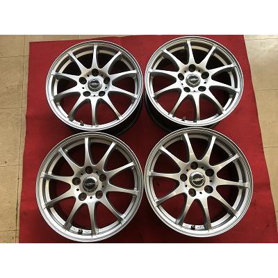 HOT STUFF クロススピード 16インチアルミホイール 16x6.5J+48 PCD114 