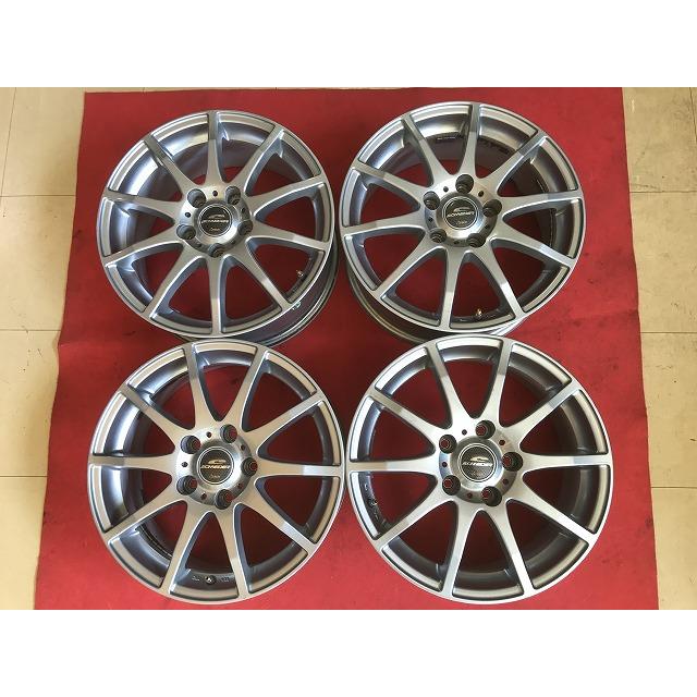 A-TECH SCHNEDER 16インチ 16×6 1/2J +53 PCD114.3 5H 4本 215/60R16