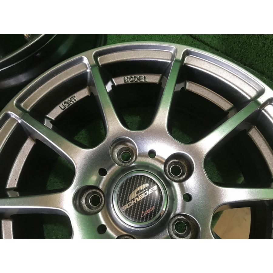 A-TECH シュナイダー 15インチアルミホイール 6J +50 5H PCD114.3 4本 