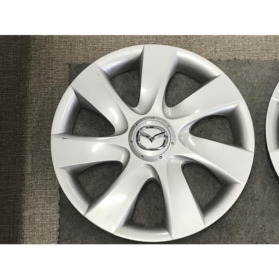 MQQNEYESのホイールキャップ4枚　15インチ マツダ純正 15インチホイールキャップ4枚セット アクセラ等に a-2917