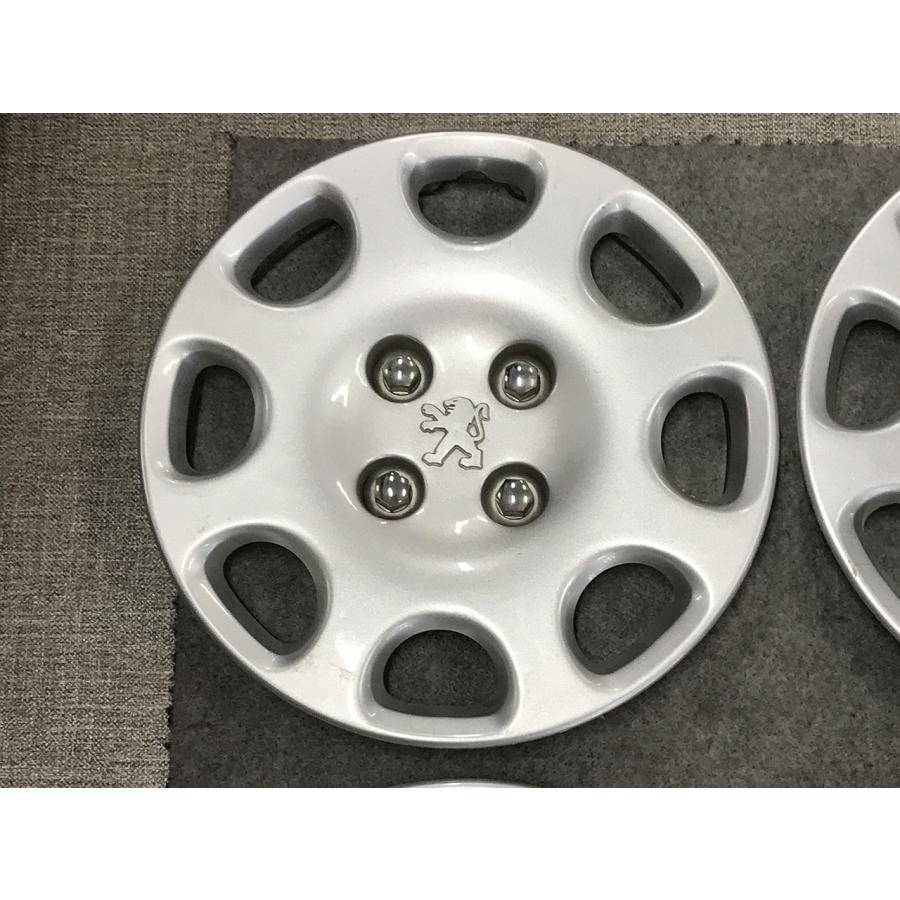 PEUGEOT プジョー 14インチホイールキャップ4枚 a-2920 1F-16 TK