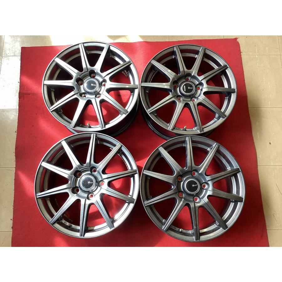 14インチ ブイエモーションホイールセット　タイヤ付 V-EMOTION 16インチアルミホイール 6.5J +53 5H PCD114.3 4本セット C2